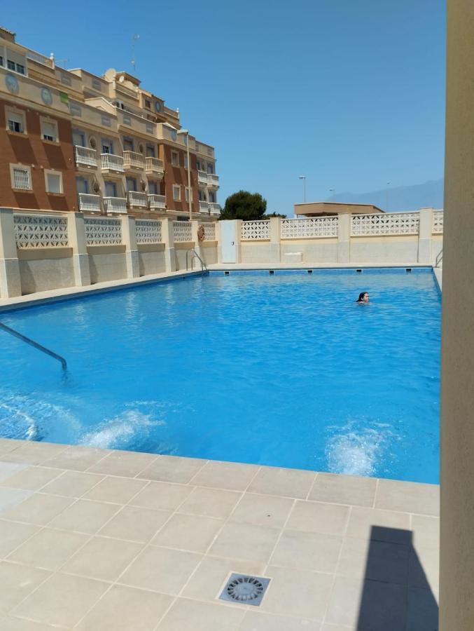 Precioso Apartamento En Residencial Con Piscina Roquetas de Mar Dış mekan fotoğraf